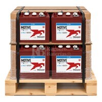 Pack 4 Bater�as TROJAN T-105 | 6 Voltios 250 Amperios